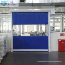 Puerta de obturador de PVC exterior para fábrica de fábrica